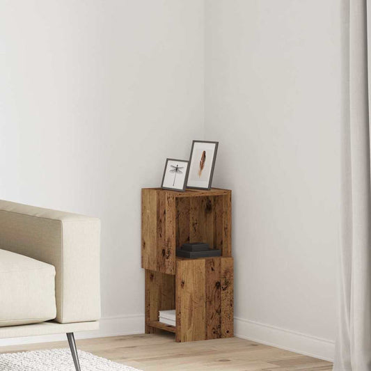 Corner Cabinet 25.5x25x55cm Engineered Wood Old Wood