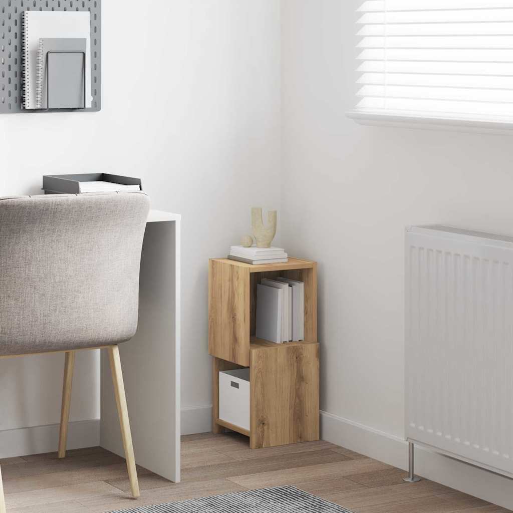 Corner Cabinet 25.5x25x55cm Engineered Wood Artisan Oak