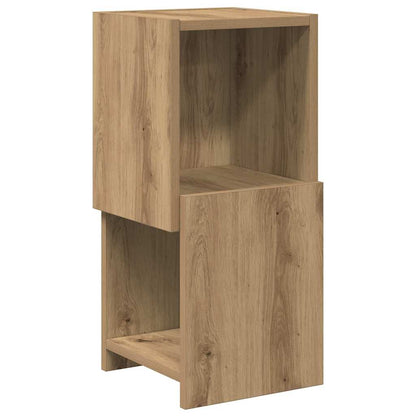 Corner Cabinet 25.5x25x55cm Engineered Wood Artisan Oak