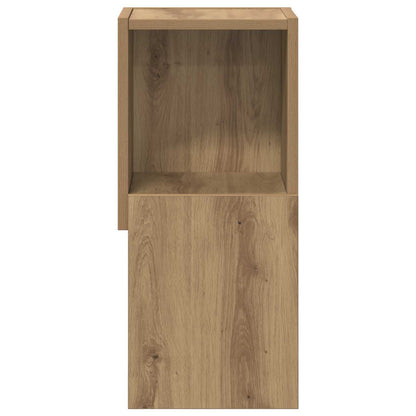 Corner Cabinet 25.5x25x55cm Engineered Wood Artisan Oak