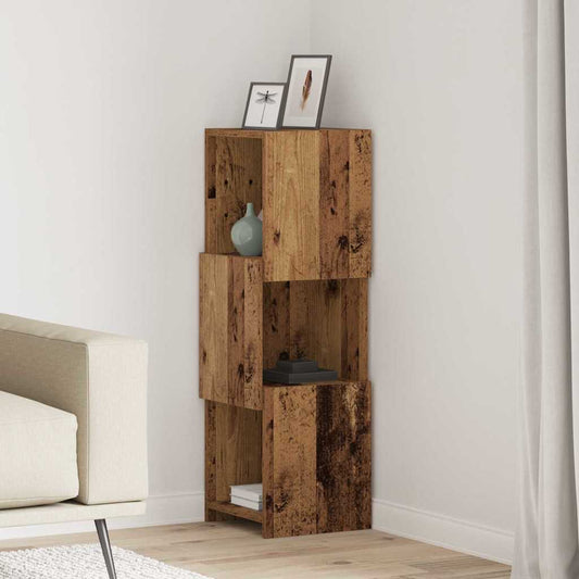 Corner Cabinet 30.5x30x95cm Engineered Wood Old Wood