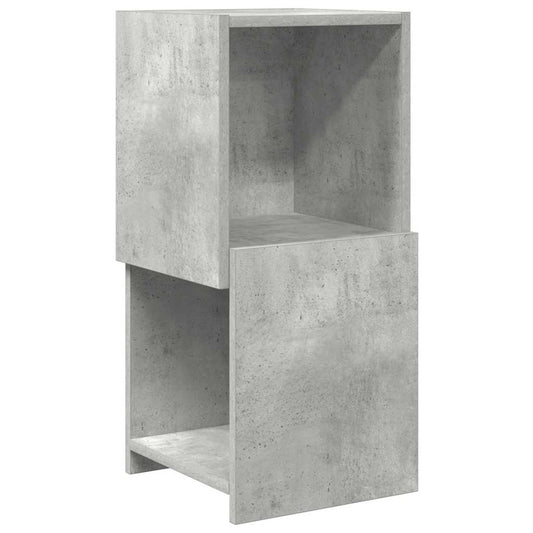 Corner Cabinet 30.5x30x65cm Engineered Wood Concrete Grey