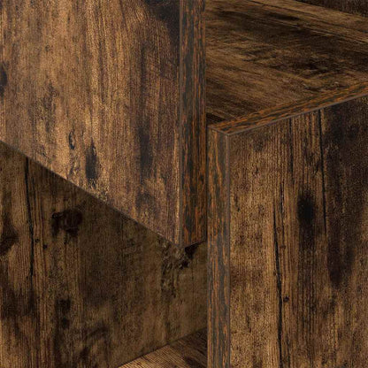 Corner Cabinet Smoked Oak 30.5x30x65cm Engineered Wood