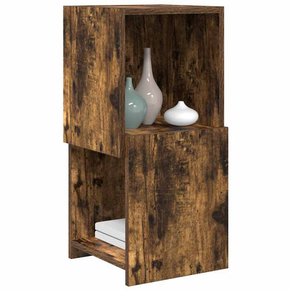 Corner Cabinet Smoked Oak 30.5x30x65cm Engineered Wood
