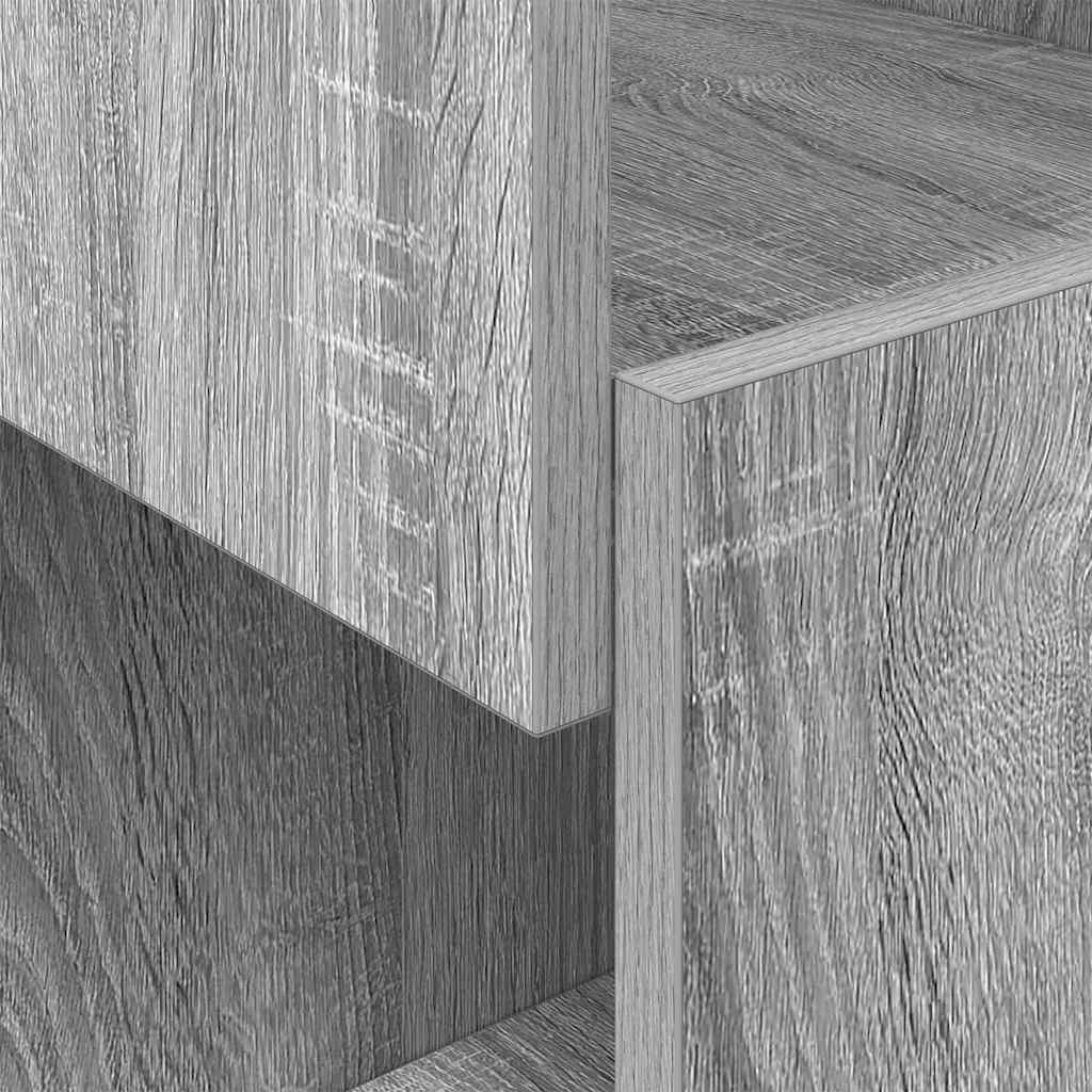 Corner Cabinet Grey Sonoma 30.5x30x65cm Engineered Wood