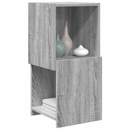 Corner Cabinet Grey Sonoma 30.5x30x65cm Engineered Wood