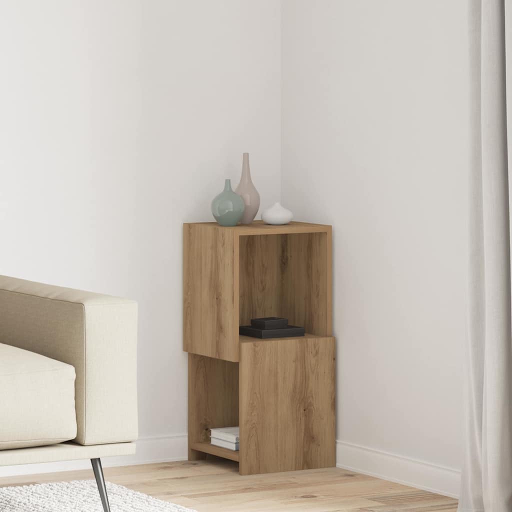 Corner Cabinet 30.5x30x65cm Engineered Wood Artisan Oak