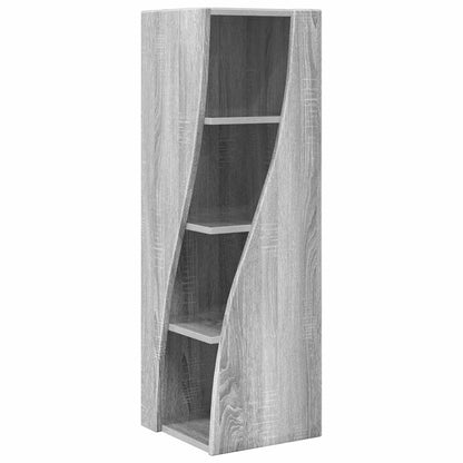 Corner Cabinet Grey Sonoma 32x32x102cm Engineered Wood