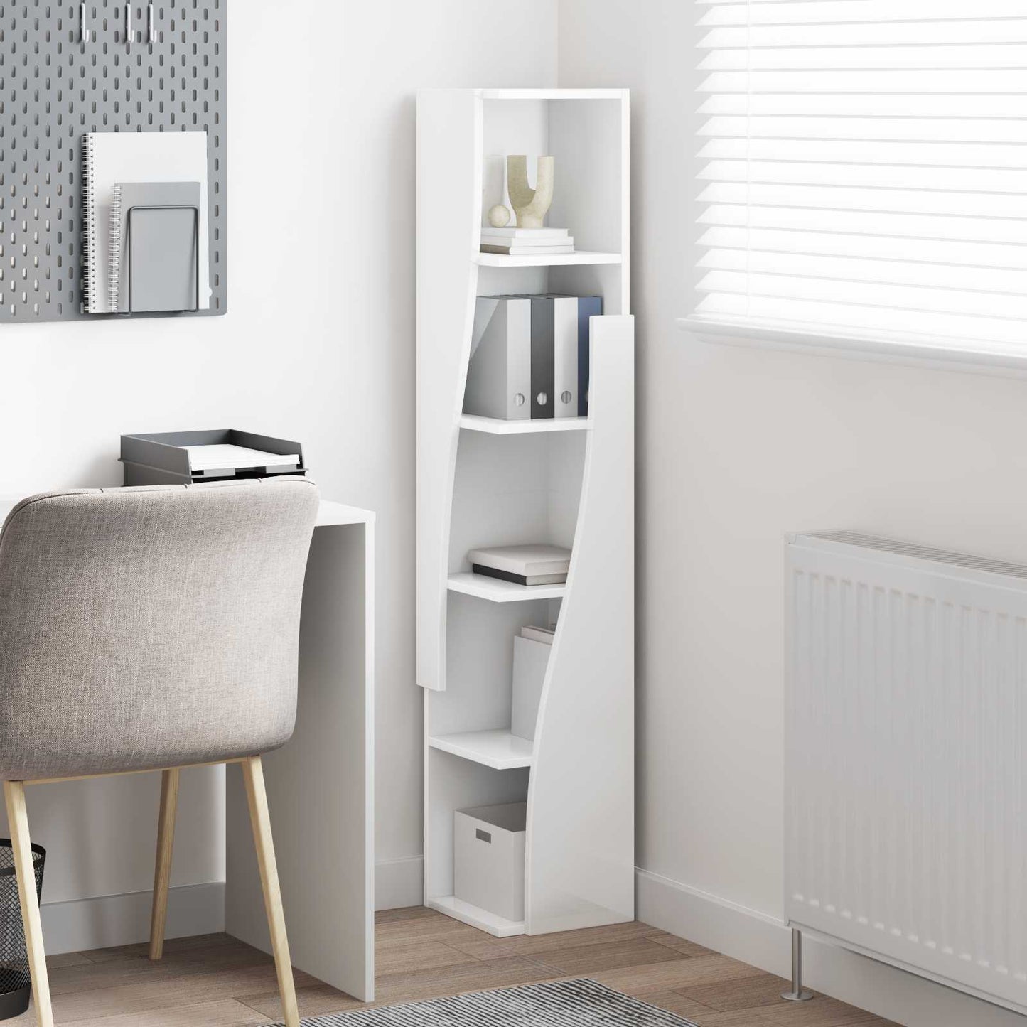 Corner Cabinet 27.5x27x140cm Engineered Wood