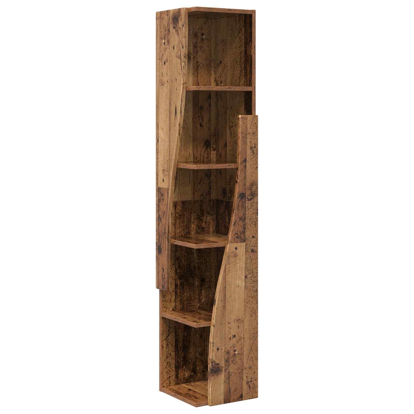 Corner Cabinet 27.5x27x140cm Engineered Wood Old Wood