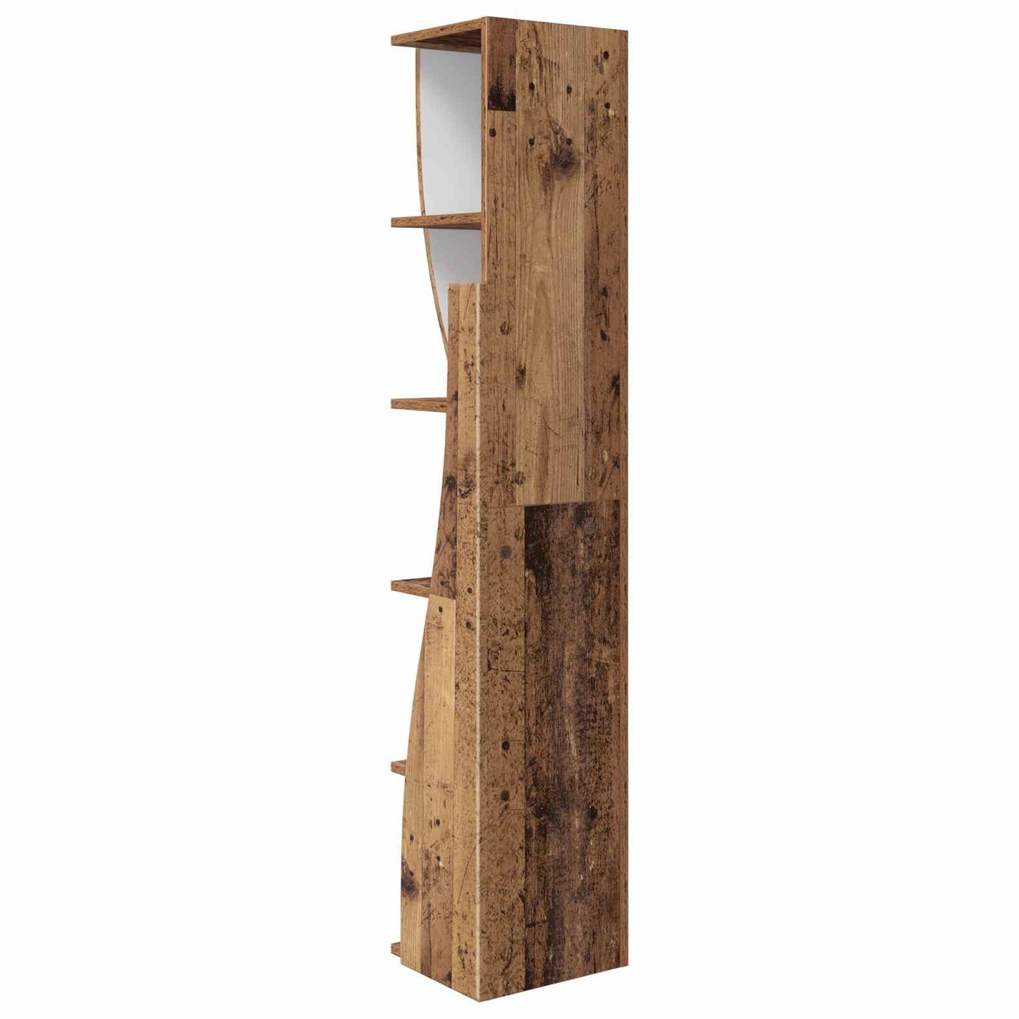 Corner Cabinet 27.5x27x140cm Engineered Wood Old Wood