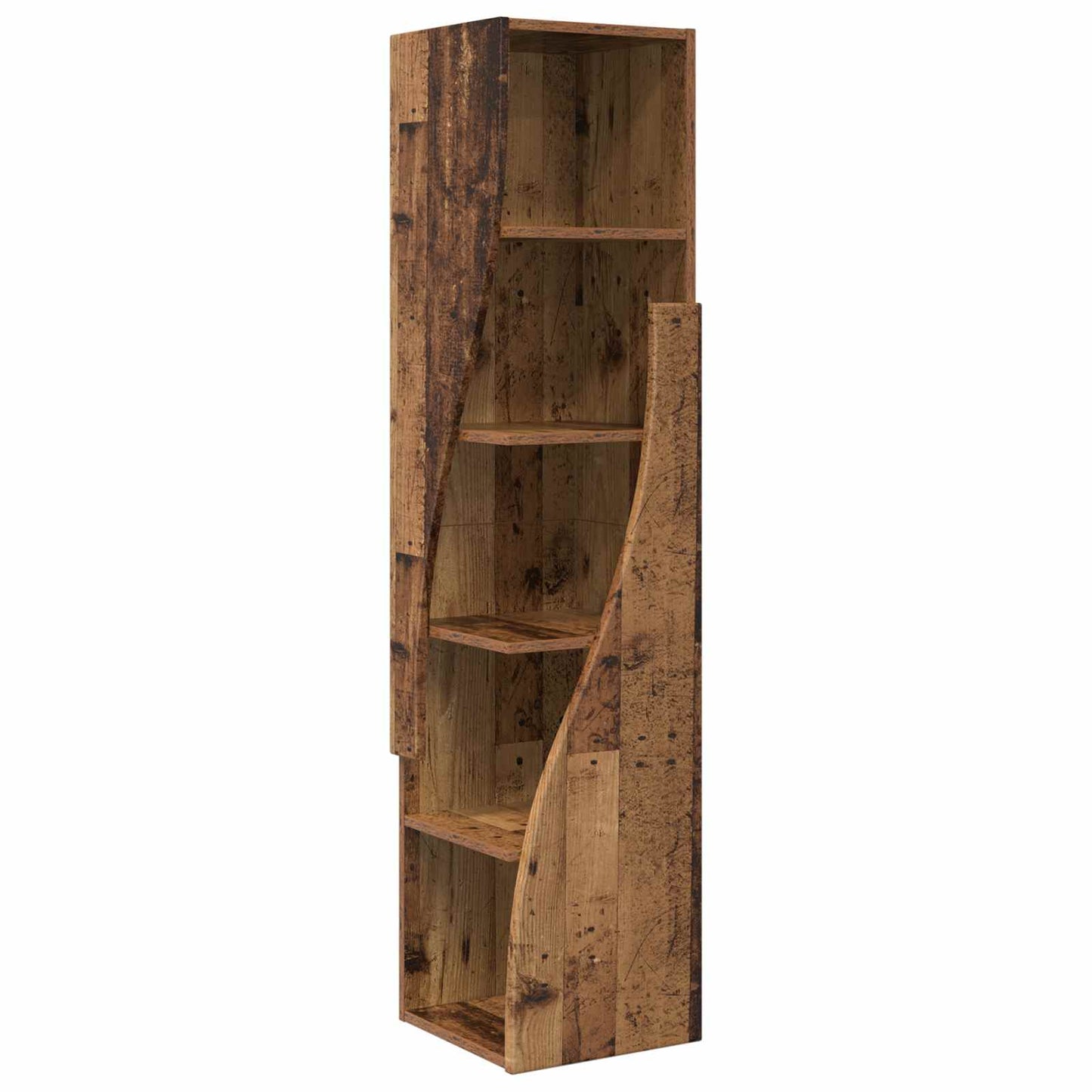 Corner Cabinet 32x32x140cm Engineered Wood Old Wood