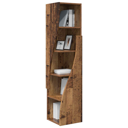 Corner Cabinet 32x32x140cm Engineered Wood Old Wood