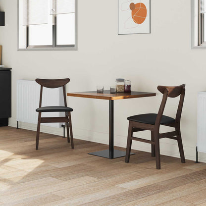 Dining Chairs 2 pcs Light Brown 42 x 47.5 x 81 cm