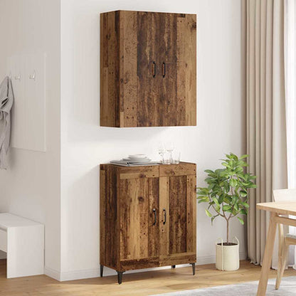 Highboard Old Wood 69.5 x 34 x 180 cm Engineered Wood
