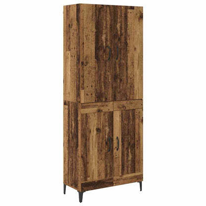 Highboard Old Wood 69.5 x 34 x 180 cm Engineered Wood