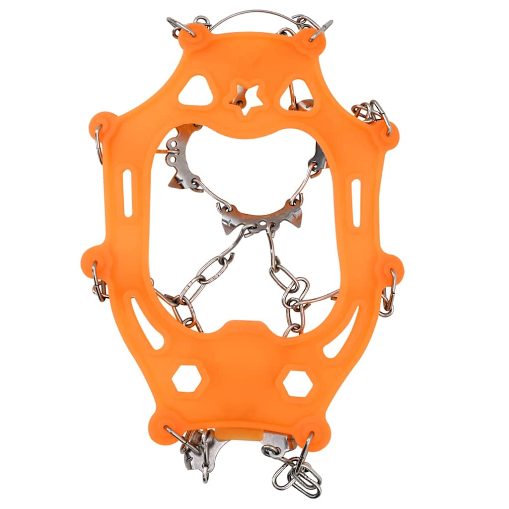 Ice Cleats for Shoes Orange XL Stainless Steel
