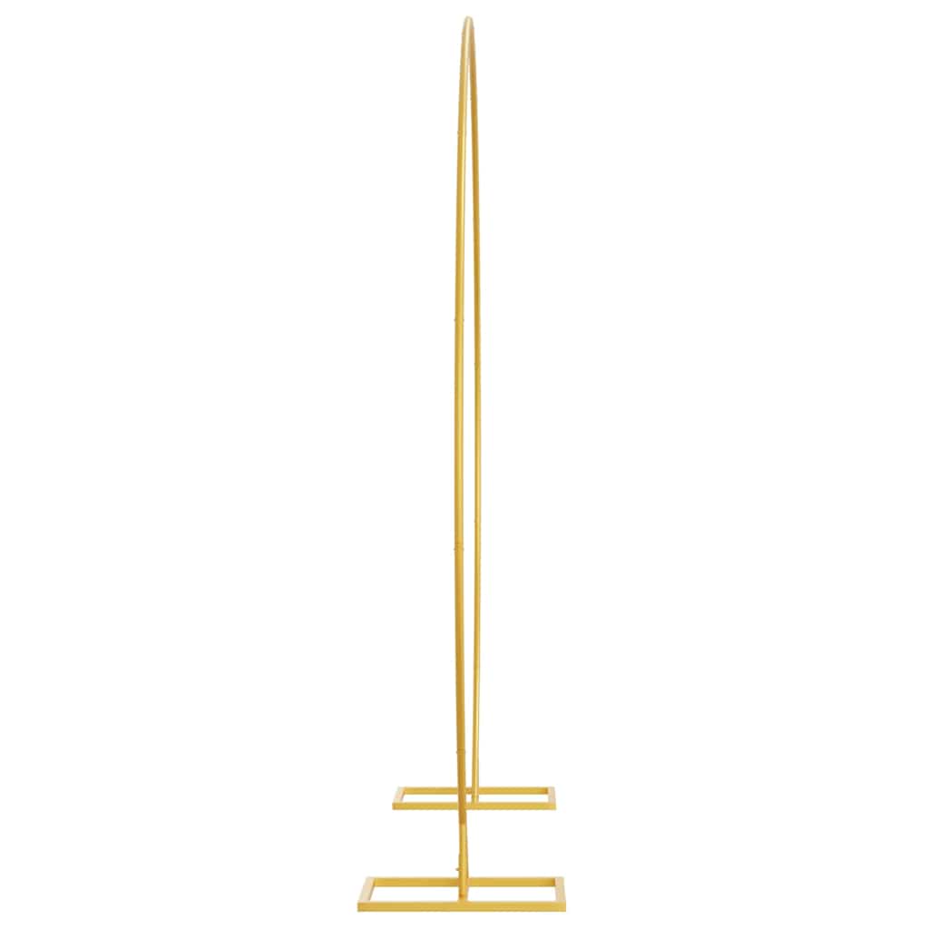 Wedding Arch Gold 220 x 45 x 200 cm Steel