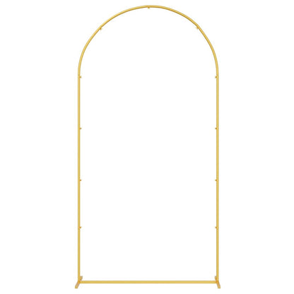 Wedding Arch Gold 100 x 39 x 200 cm Steel