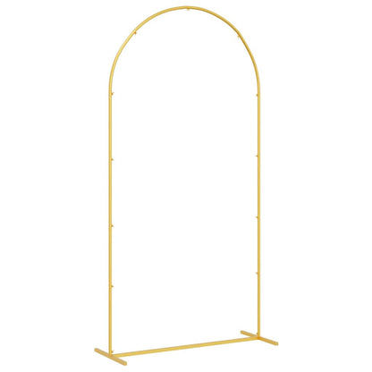 Wedding Arch Gold 100 x 39 x 200 cm Steel
