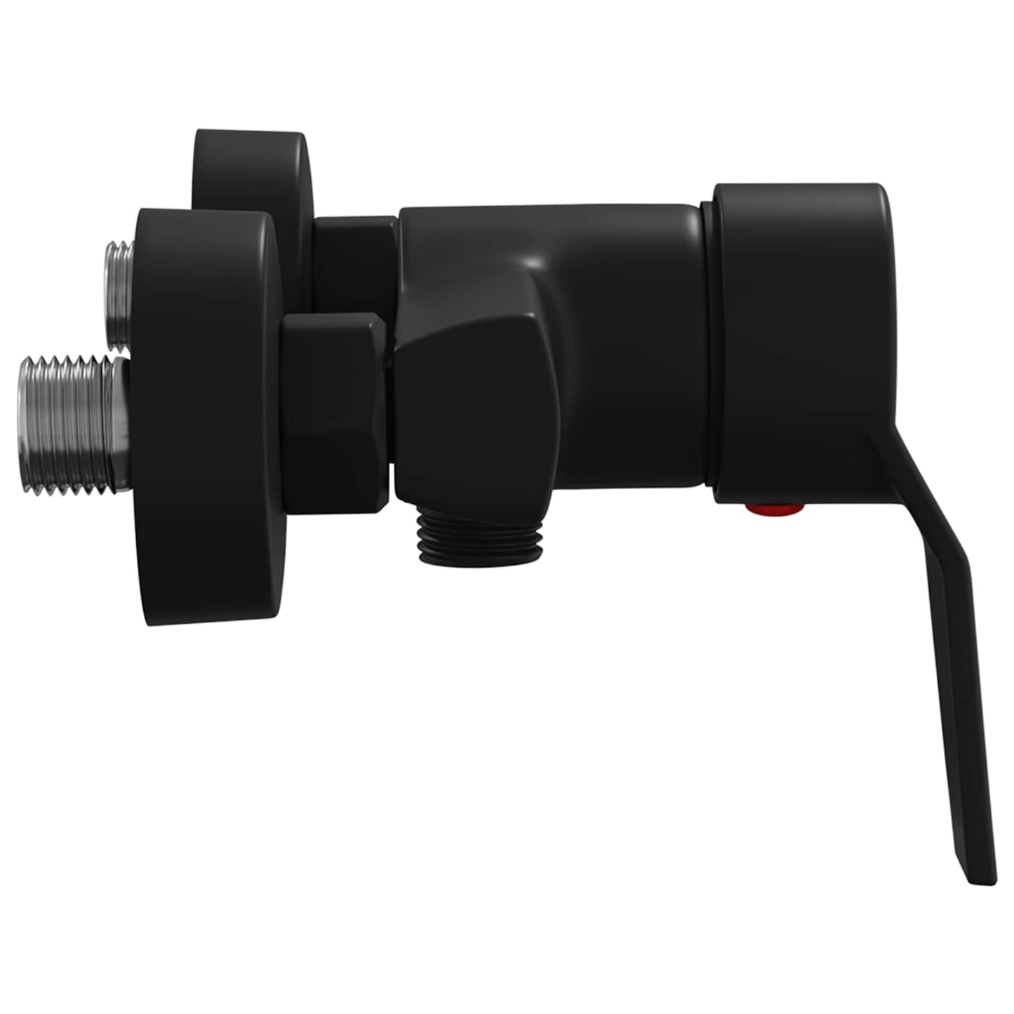 Shower Mixer Tap Black G 1 / 2 inches Brass
