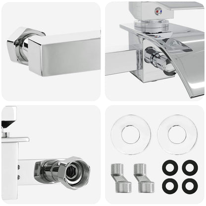 Shower Mixer Tap Chrome G 1 / 2 inches