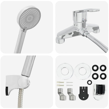 Shower Head Set Chrome G 1 / 2 inches