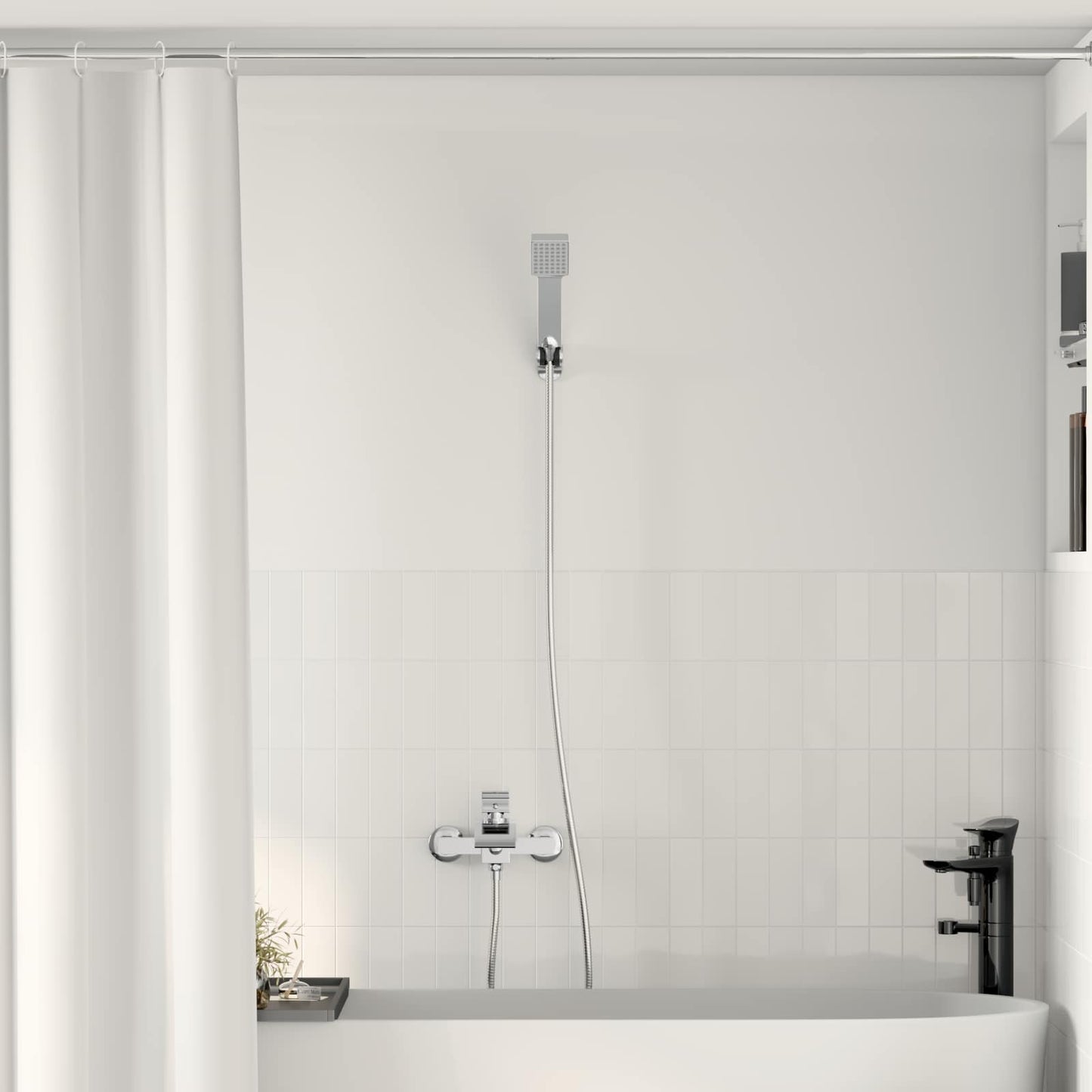 Shower Head Set Chrome G 1 / 2 inches