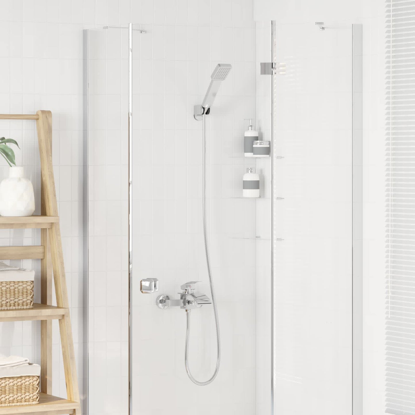 Shower Head Set Chrome G 1 / 2 inches