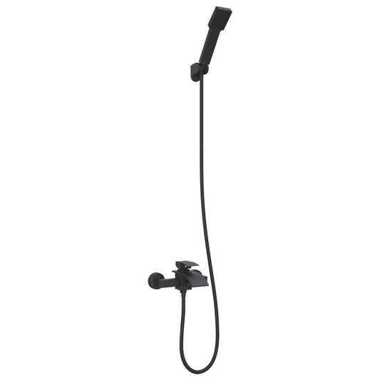 Shower Head Set Black G 1/2 inches