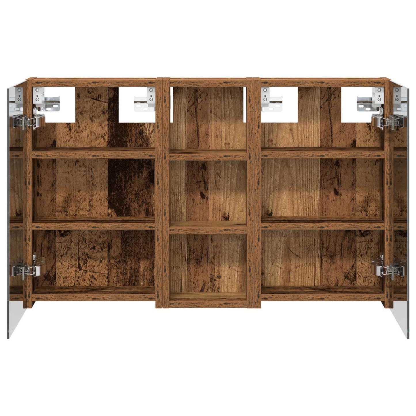Bathroom Cabinet Set 3 pcs 80 x 10.5 x 50 cm Engineered wood