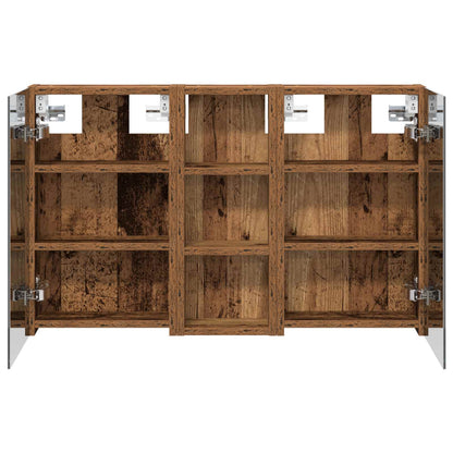 Bathroom Cabinet Set 3 pcs 80 x 10.5 x 50 cm Engineered wood