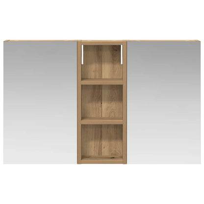 Bathroom Cabinet Set 3 pcs 80 x 10.5 x 50 cm Engineered wood