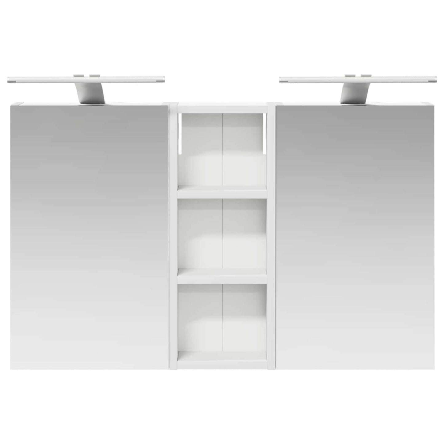 Bathroom Cabinet Set 3 pcs 80 x 10.5 x 50 cm Engineered wood