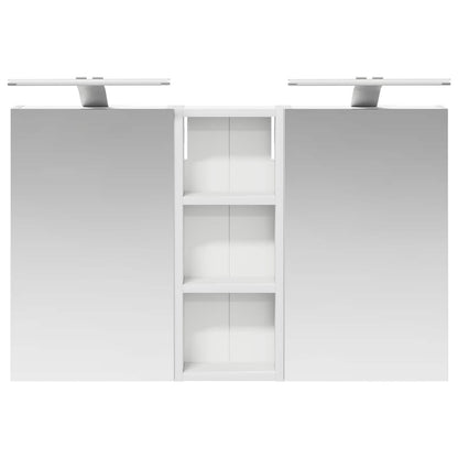 Bathroom Cabinet Set 3 pcs 80 x 10.5 x 50 cm Engineered wood