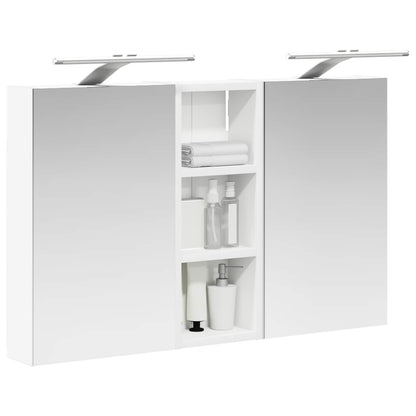 Bathroom Cabinet Set 3 pcs 80 x 10.5 x 50 cm Engineered wood