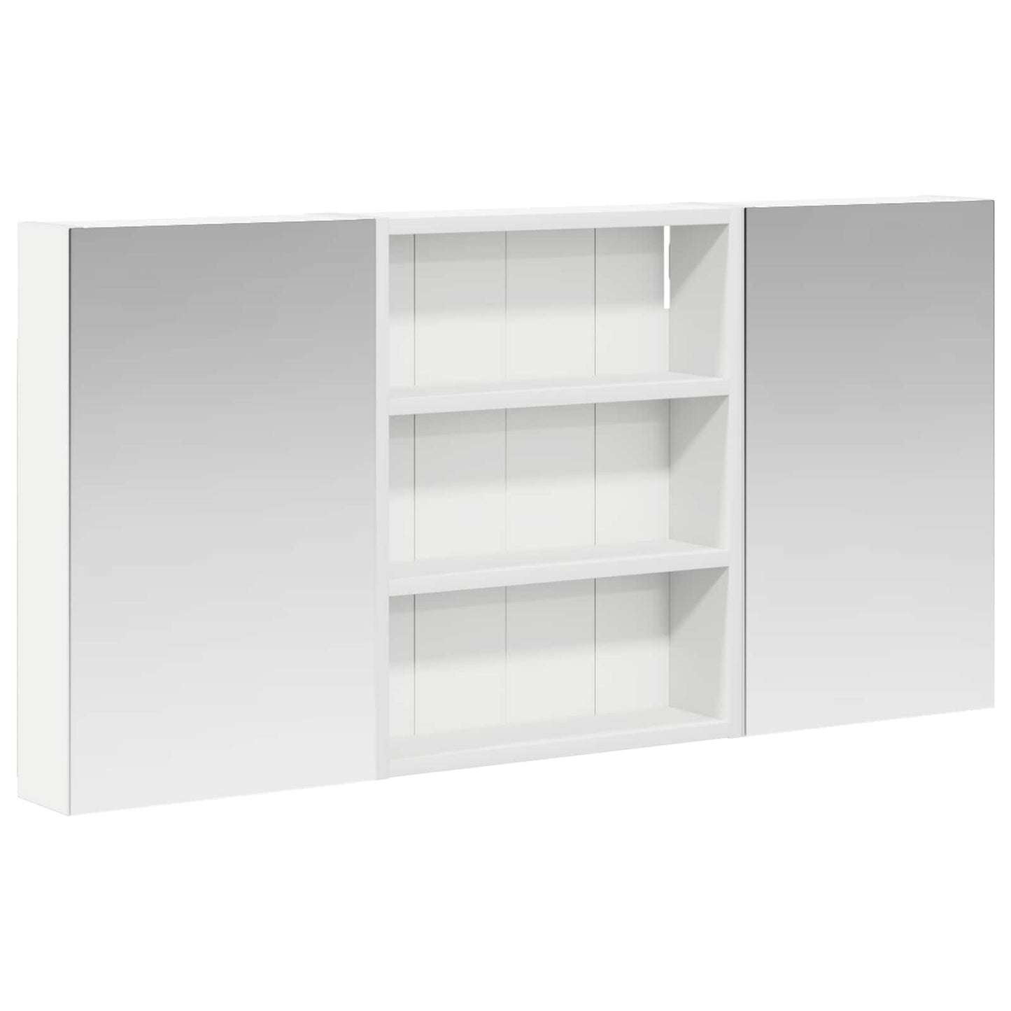 Bathroom Cabinet Set 3 pcs 100 x 10.5 x 50 cm Engineered wood