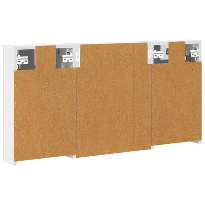 Bathroom Cabinet Set 3 pcs 100 x 10.5 x 50 cm Engineered wood