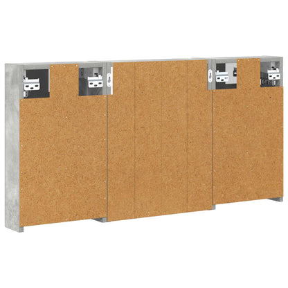 Bathroom Cabinet Set 3 pcs 100 x 10.5 x 50 cm Engineered wood