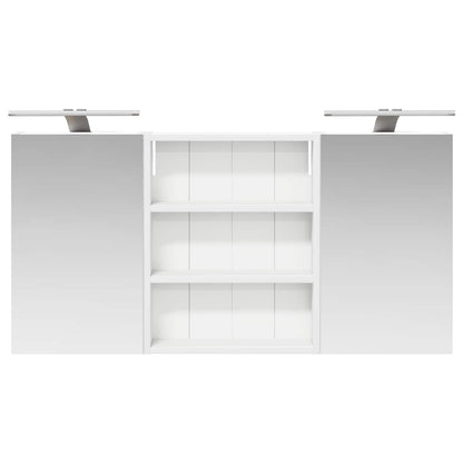 Bathroom Cabinet Set 3 pcs 100 x 10.5 x 50 cm Engineered wood