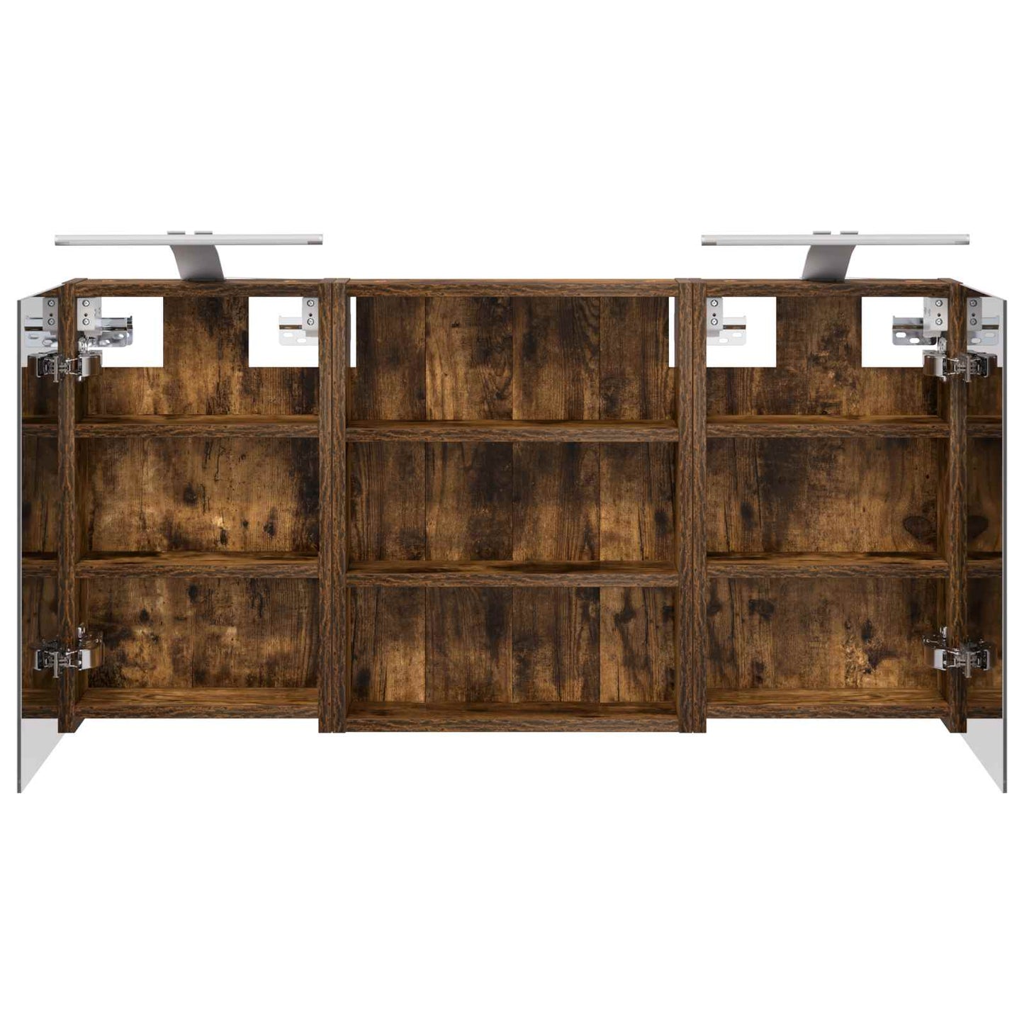 Bathroom Cabinet Set 3 pcs 100 x 10.5 x 50 cm Engineered wood