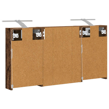 Bathroom Cabinet Set 3 pcs 100 x 10.5 x 50 cm Engineered wood