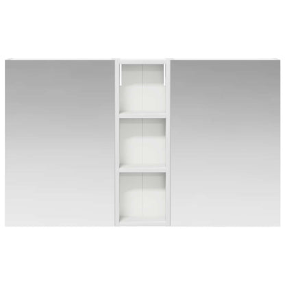 Bathroom Cabinet Set 3 pcs 100 x 10.5 x 60.5 cm Engineered wood