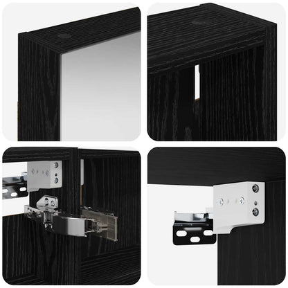 Bathroom Cabinet Set 3 pcs 100 x 10.5 x 60.5 cm Engineered wood