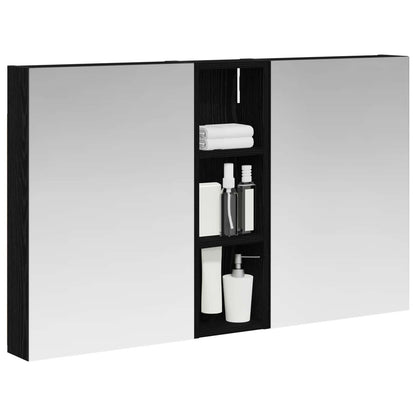 Bathroom Cabinet Set 3 pcs 100 x 10.5 x 60.5 cm Engineered wood