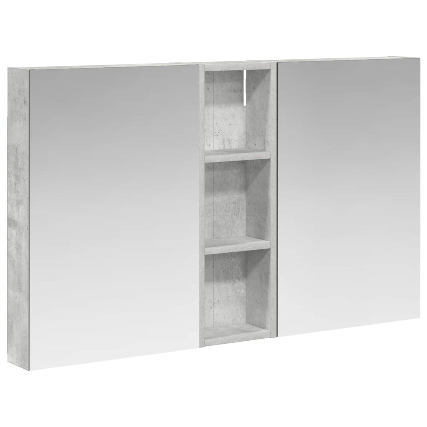 Bathroom Cabinet Set 3 pcs 100 x 10.5 x 60.5 cm Engineered wood