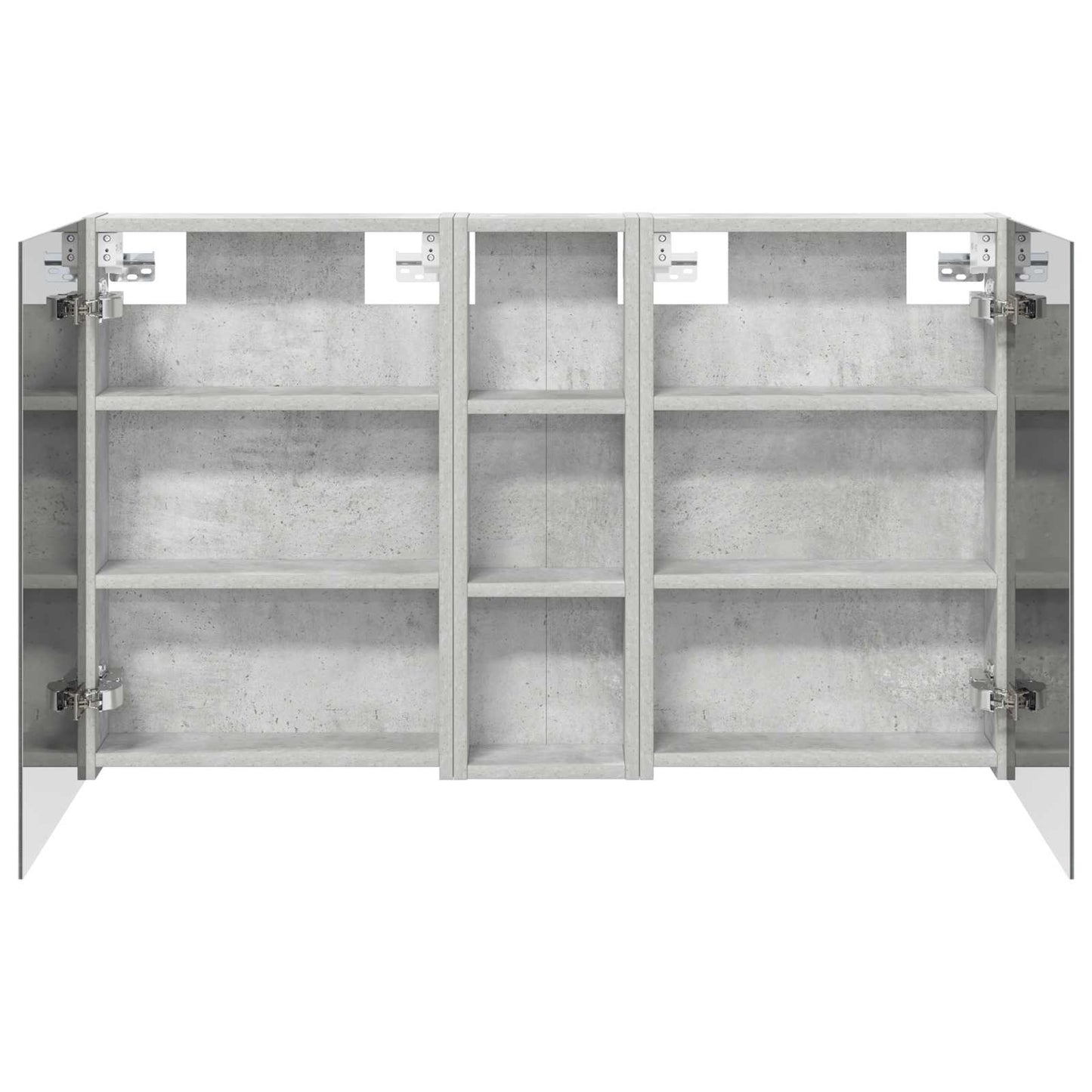 Bathroom Cabinet Set 3 pcs 100 x 10.5 x 60.5 cm Engineered wood