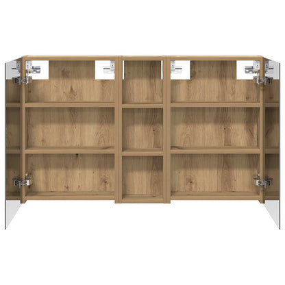 Bathroom Cabinet Set 3 pcs 100 x 10.5 x 60.5 cm Engineered wood