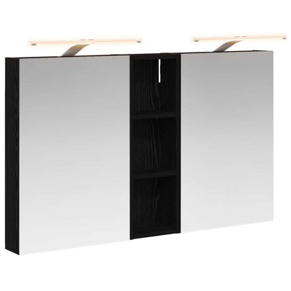 Bathroom Cabinet Set 3 pcs 100 x 10.5 x 60.5 cm Engineered wood