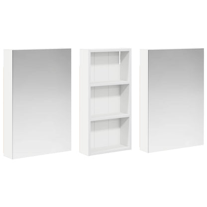 Bathroom Cabinet Set 3 pcs 110 x 10.5 x 60.5 cm Engineered wood